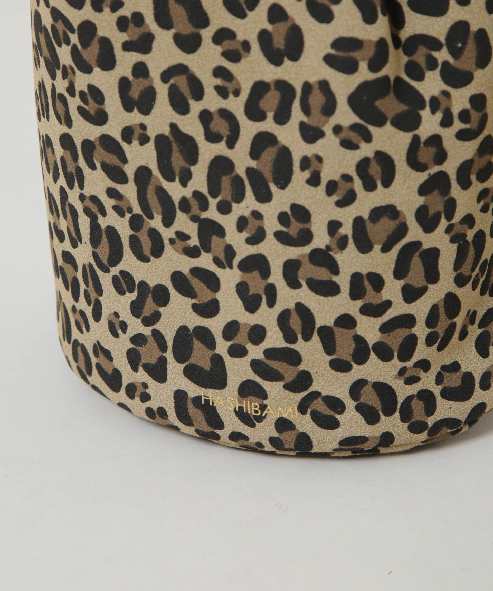 nano･universe「HASHIBAMI/レオパード ボンサック ポシェット」|ショルダー・メッセンジャー|