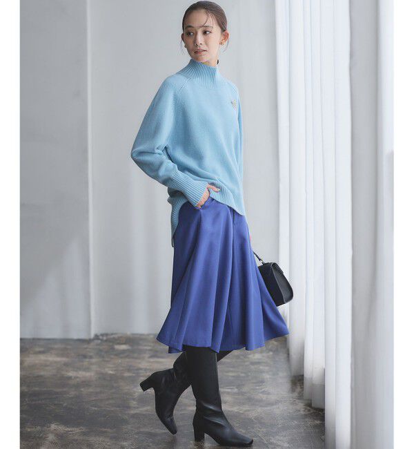 組曲「【WEB一部店舗限定】ウールジョーゼット キュロットパンツ」|キュロット|