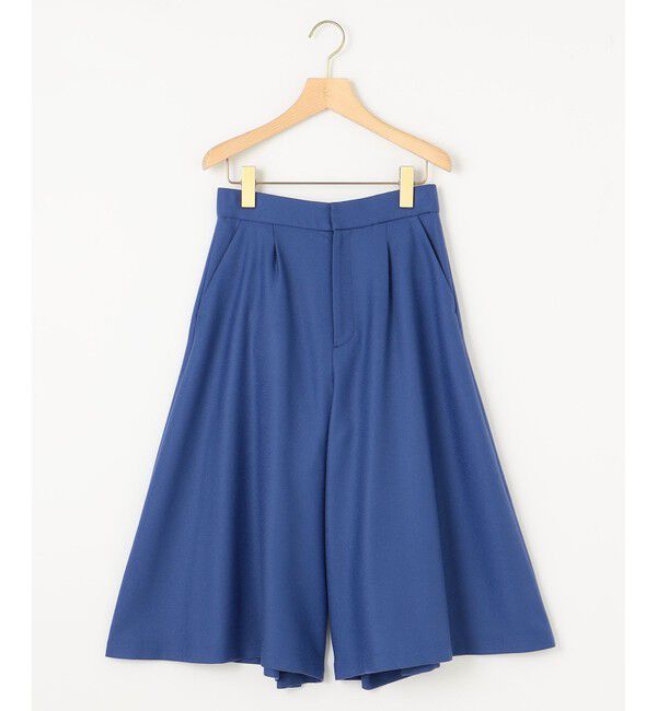 組曲「【WEB一部店舗限定】ウールジョーゼット キュロットパンツ」|キュロット|