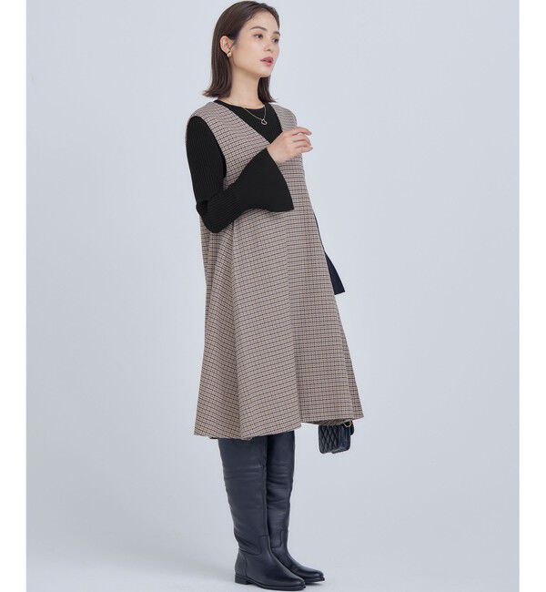 組曲「チドリツイル ジャンパーワンピース」|ジャンパースカート|