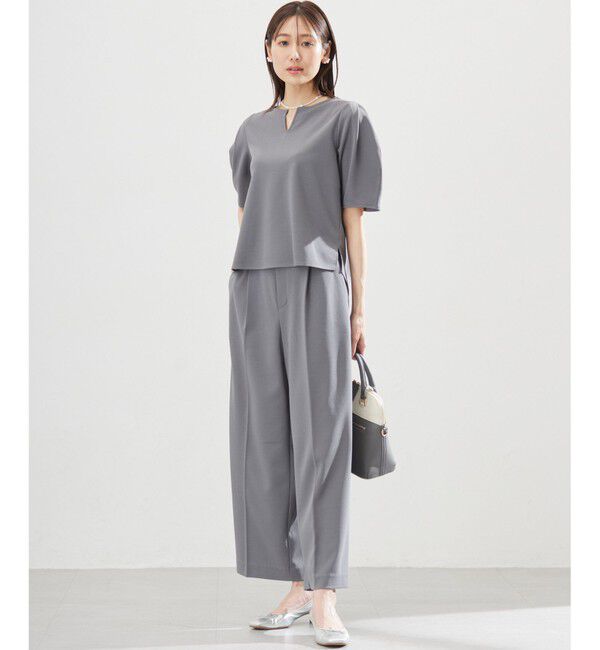 組曲「【WEB限定】ジョーゼットジャージーワイド パンツ」|その他|