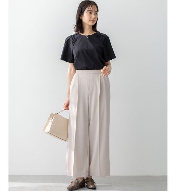 組曲「【WEB限定】ジョーゼットジャージーワイド パンツ」|その他|