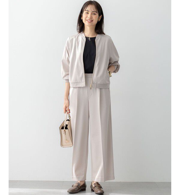 組曲「【WEB限定】ジョーゼットジャージーワイド パンツ」|その他|