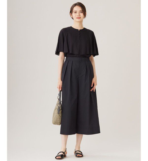 自由区「【カタログ掲載・洗える】タックガウチョ パンツ」|その他|