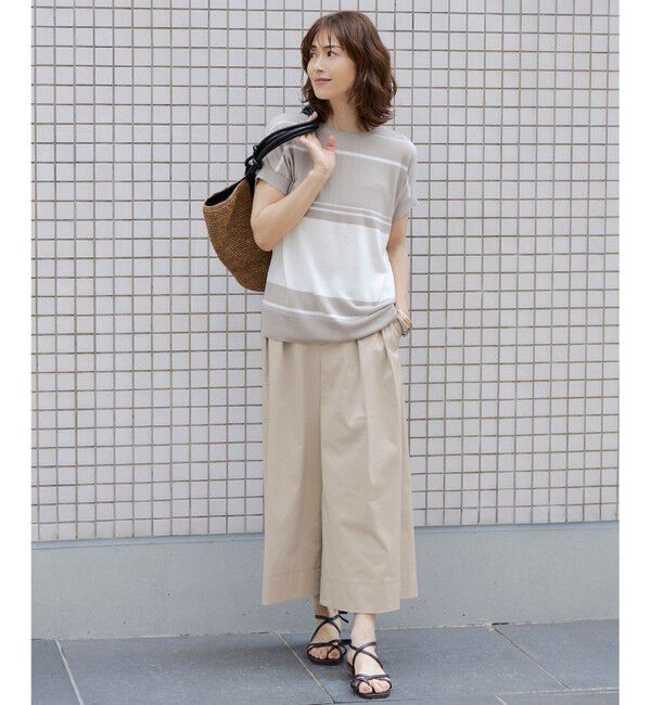 自由区「【カタログ掲載・洗える】タックガウチョ パンツ」|その他|