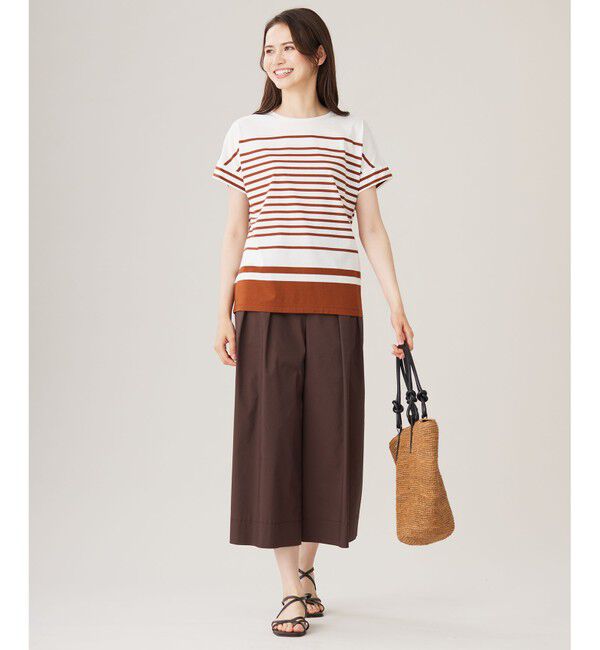 自由区「【カタログ掲載・洗える】タックガウチョ パンツ」|その他|