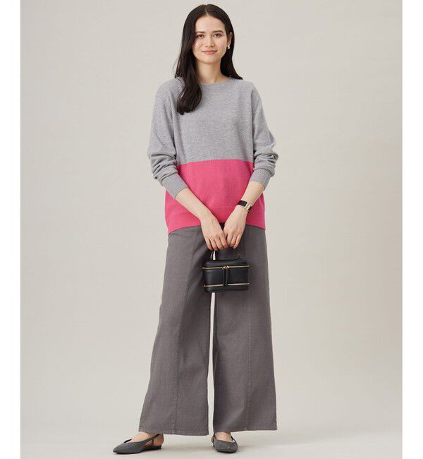 自由区「【洗える】ウスカルデニムバギー パンツ」|デニム|