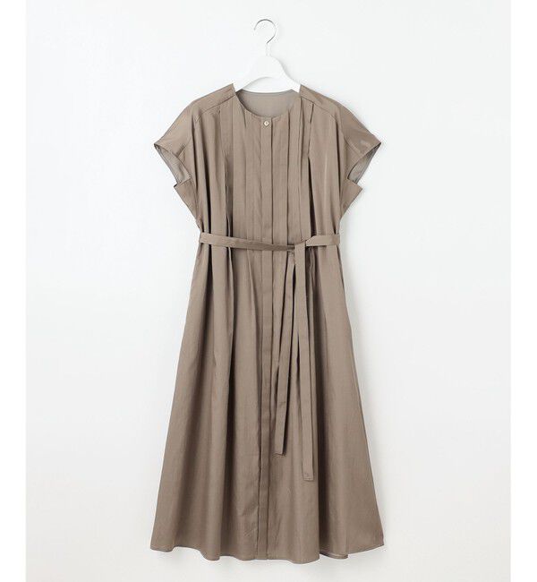 自由区「【洗える】シルキータック ワンピース」|ワンピース|