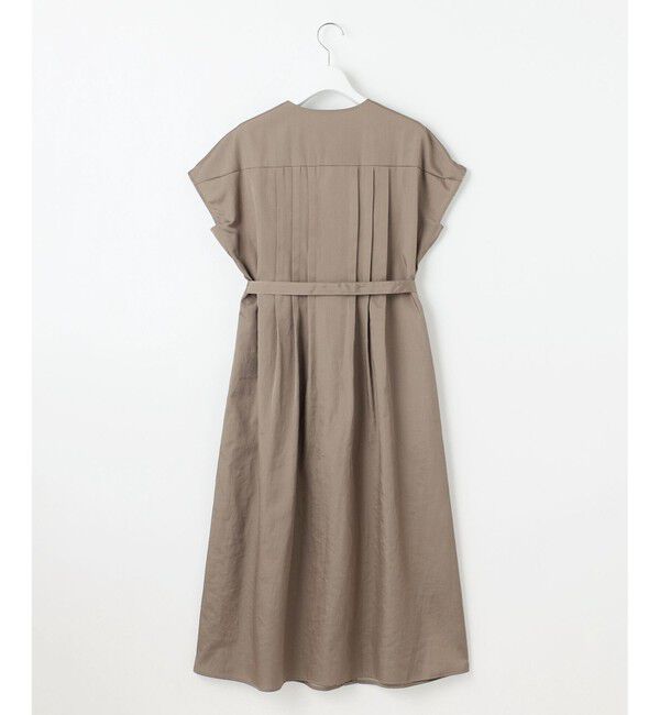 自由区「【洗える】シルキータック ワンピース」|ワンピース|