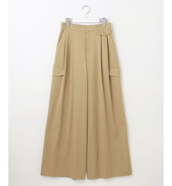 自由区「デニムライクボトムフレアワイド パンツ」|その他|