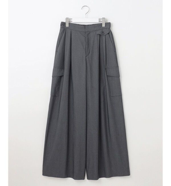 自由区「デニムライクボトムフレアワイド パンツ」|その他|