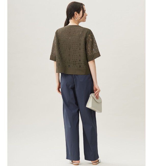 自由区「フラワータイルレース ブラウス」|シャツ・ブラウス|