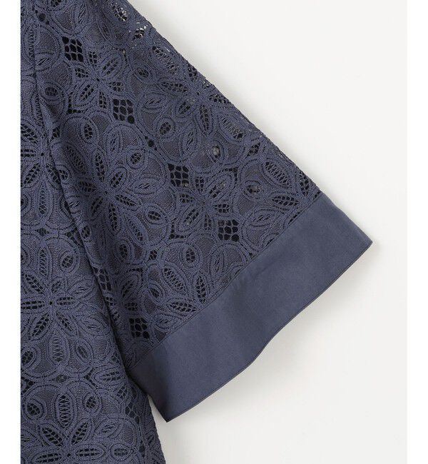 自由区「フラワータイルレース ブラウス」|シャツ・ブラウス|