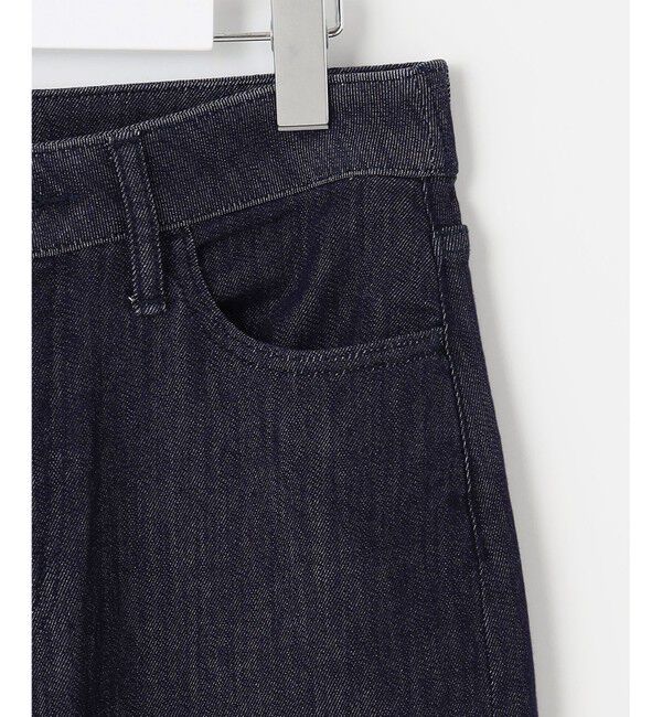 自由区「ウスカルデニムワイドストレート パンツ」|デニム|