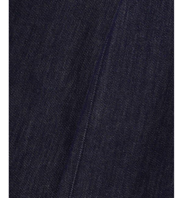 自由区「ウスカルデニムワイドストレート パンツ」|デニム|