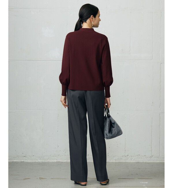 自由区「【カタログ掲載】ウールライクストレッチワイド パンツ」|その他|