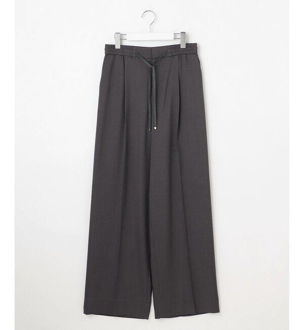 自由区「【カタログ掲載】ウールライクストレッチワイド パンツ」|その他|