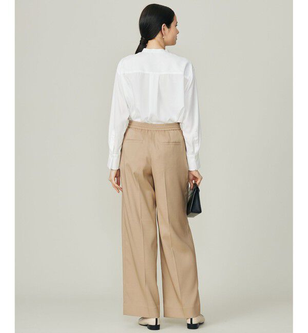 自由区「【カタログ掲載】ウールライクストレッチワイド パンツ」|その他|