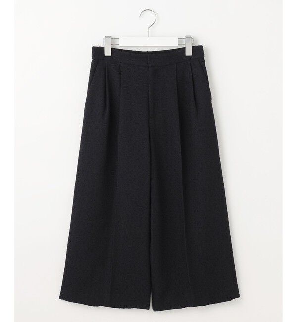 自由区「【SHIHOさん着用】ブライトリングツイード2タッククロップド パンツ」|その他|