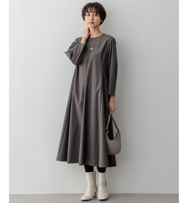 23区「【洗える】ストレッチタイプライター ワンピース」|ワンピース|