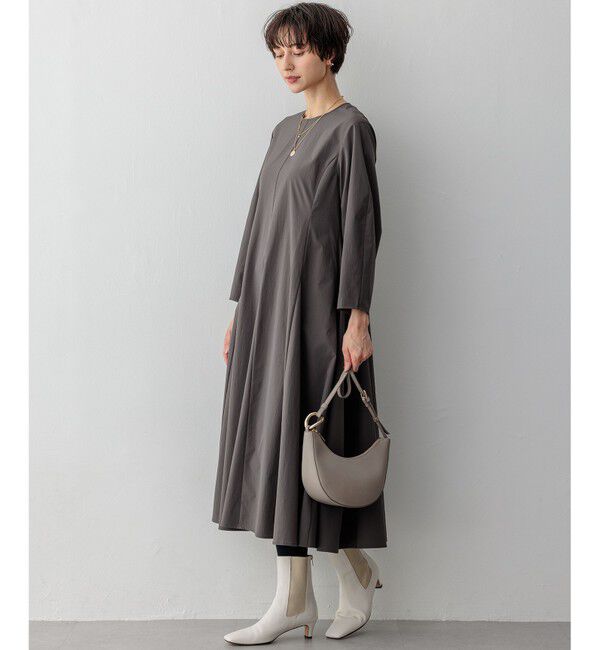 23区「【洗える】ストレッチタイプライター ワンピース」|ワンピース|