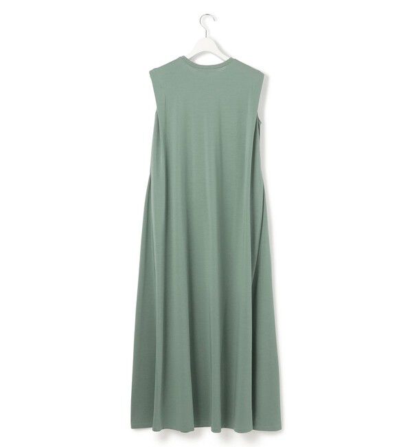 23区「【Oggi8月号掲載/接触冷感/洗える】ツイストコットンプレーティング スリーブレスワンピース」|ワンピース|