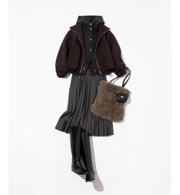 23区「フェイクファー トートバッグ」|トートバッグ|