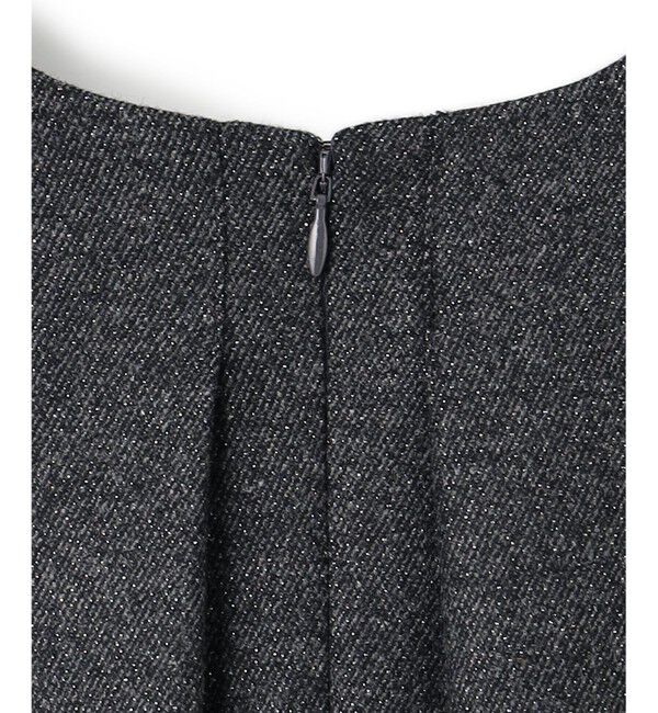 23区「ラメミックスツイード Vネックワンピース」|ワンピース|