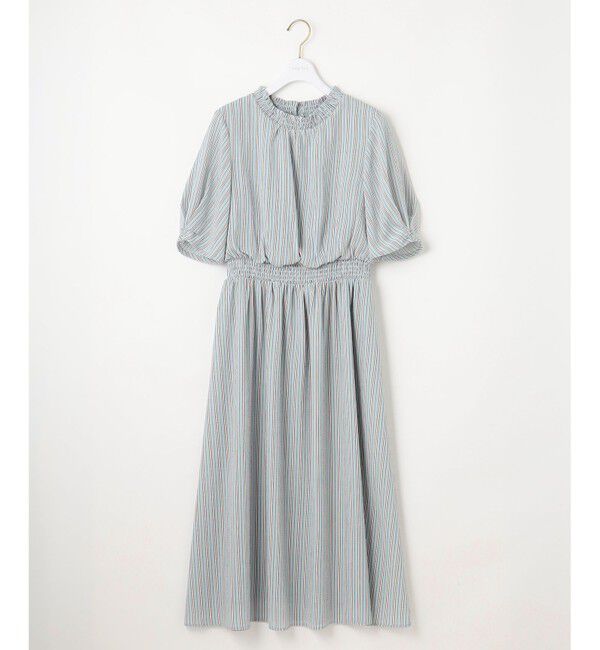 any SiS「【洗える】サッカーストライプ ワンピース」|ワンピース|