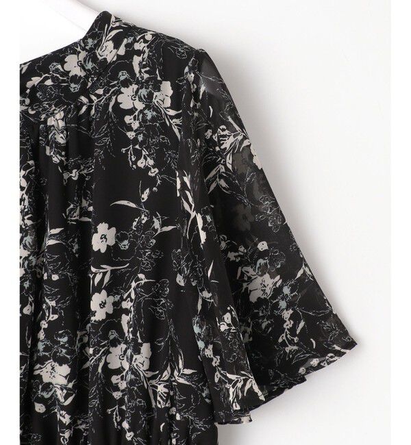 any SiS「【洗える】フラワープリント ワンピース」|ワンピース|