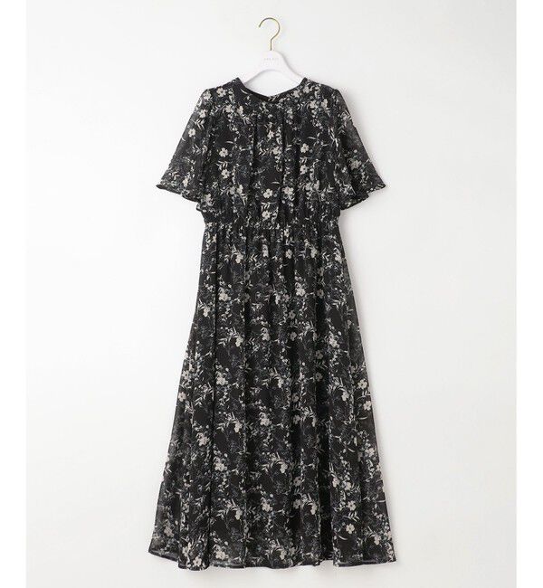 any SiS「【洗える】フラワープリント ワンピース」|ワンピース|