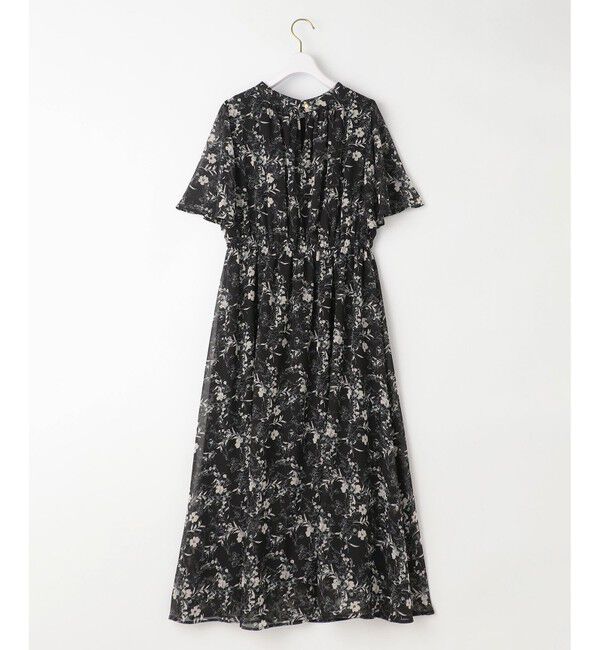 any SiS「【洗える】フラワープリント ワンピース」|ワンピース|