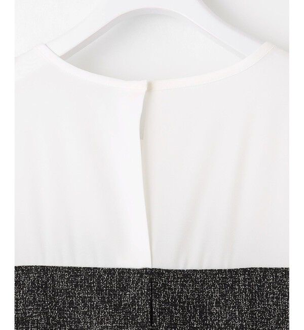 any SiS「【洗える】ツイードコンビ ワンピース」|ワンピース|