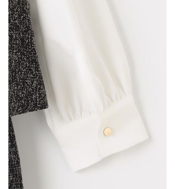 any SiS「【洗える】ツイードコンビ ワンピース」|ワンピース|