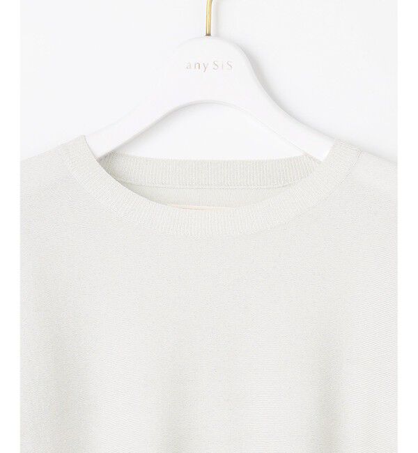 ANY SIS「【2SET】シャツワンピ &times; ニット セット」|ワンピース|