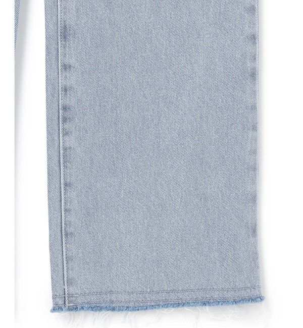 BEIGE,「【洗える】VICTOR / カットオフデニム」|デニム|