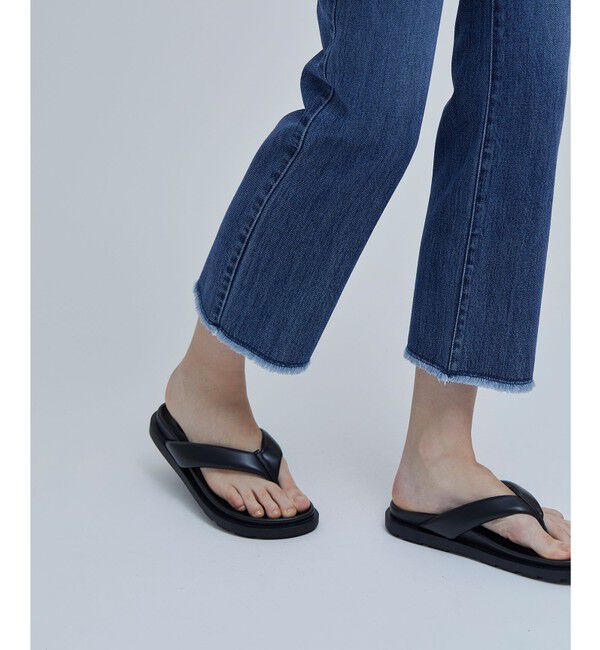 BEIGE,「【洗える】VICTOR / カットオフデニム」|デニム|