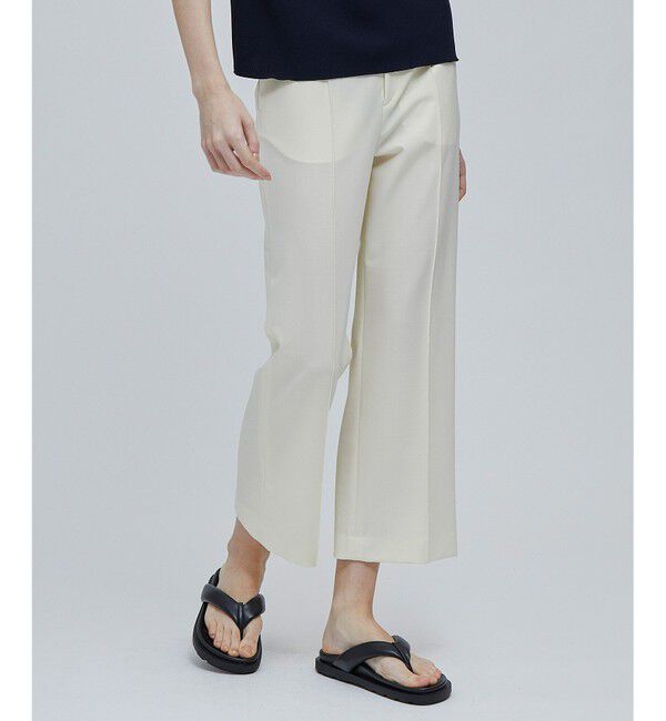 BEIGE,「ABEL / ワイドパンツ」|その他|Ecru