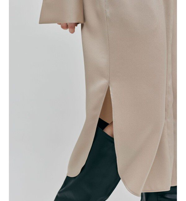 BEIGE,「【洗える】FLEUR / シャツドレス」|ワンピース|