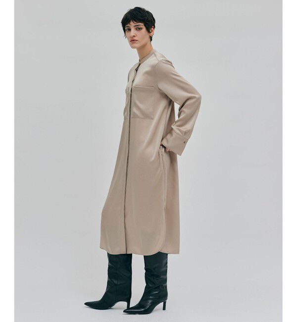 BEIGE,「【洗える】FLEUR / シャツドレス」|ワンピース|