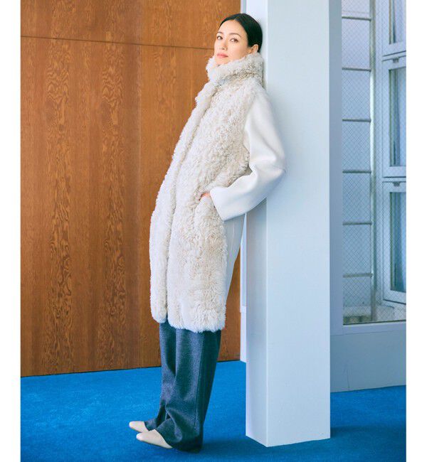 BEIGE,「CORBY / ウエストゴムワイドパンツ」|その他|