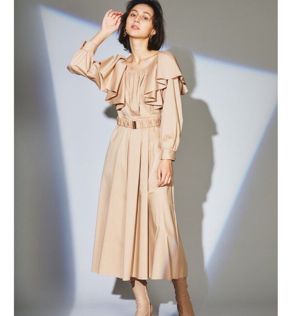 Diagram「フリルショルダーワンピース」|ワンピース|