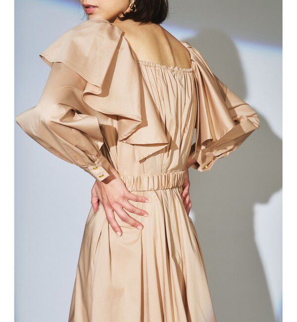 Diagram「フリルショルダーワンピース」|ワンピース|