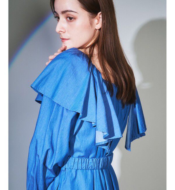 Diagram「フリルショルダーワンピース」|ワンピース|