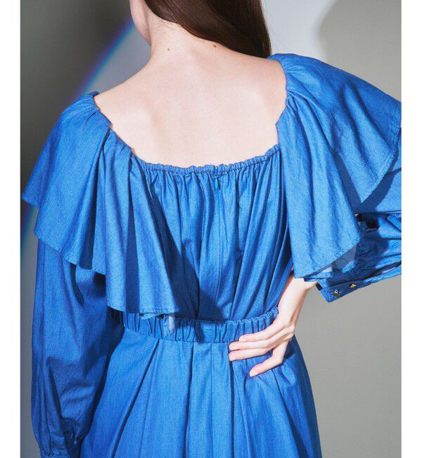 Diagram「フリルショルダーワンピース」|ワンピース|