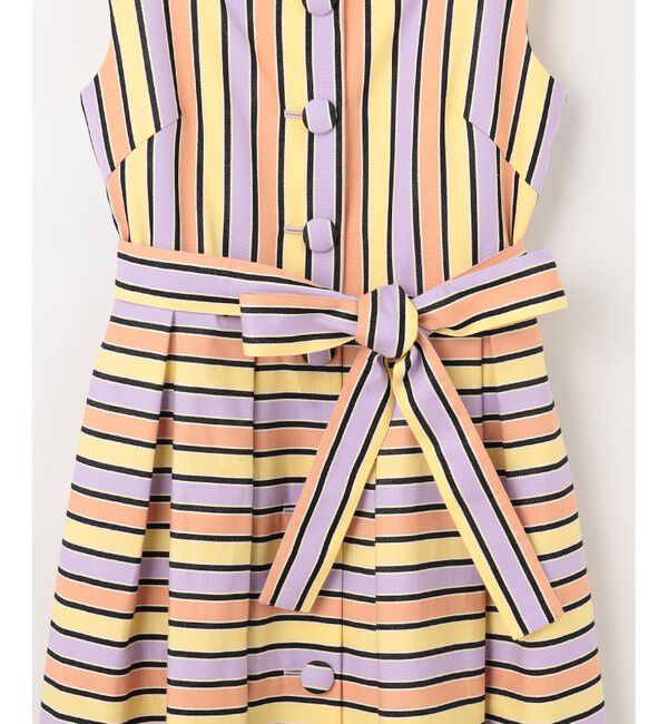 Grace Class「マルチボーダージャガードワンピース」|ワンピース|