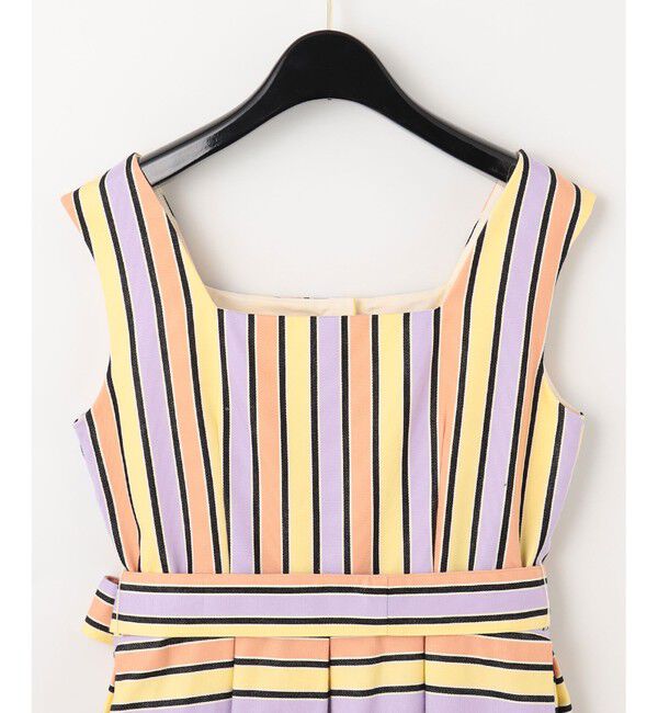 Grace Class「マルチボーダージャガードワンピース」|ワンピース|