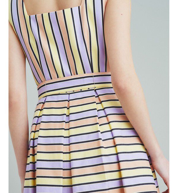 Grace Class「マルチボーダージャガードワンピース」|ワンピース|