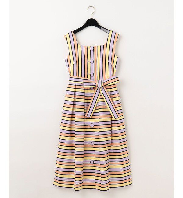 Grace Class「マルチボーダージャガードワンピース」|ワンピース|