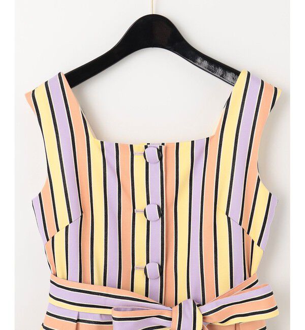 Grace Class「マルチボーダージャガードワンピース」|ワンピース|